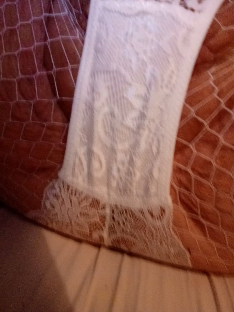 New white panties and fishnets #8