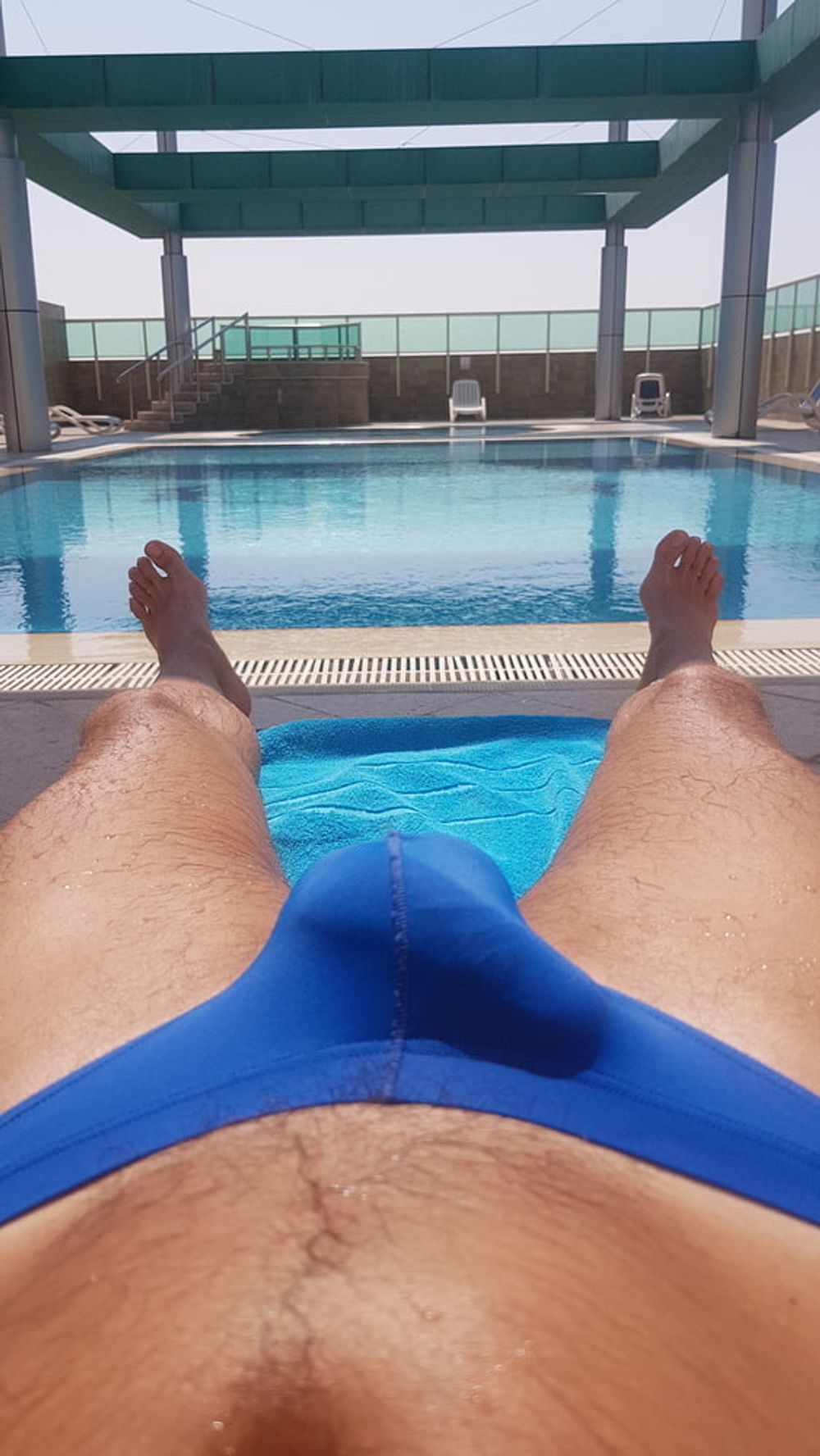  Bulge by the pool in tight speedos #21