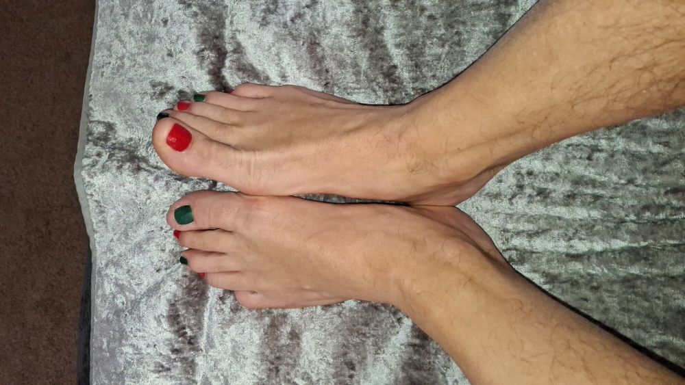 My sweet, pedicured feet 1 #12