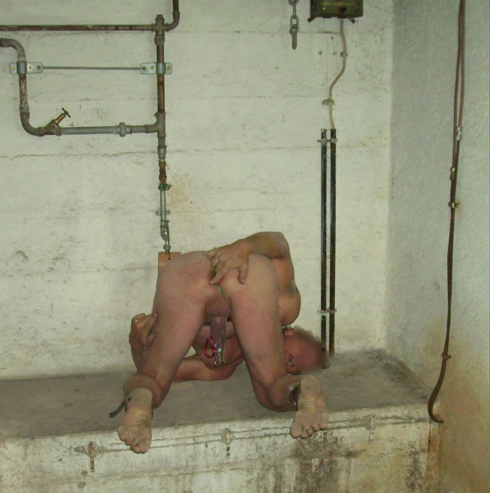 Slave Man locked up dirty Prison Erection #26