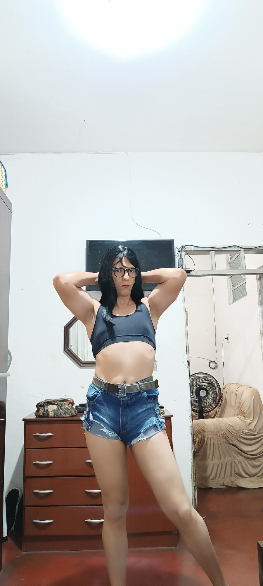 Sakura Nakamura Shorts jeans  And Shorts Gym  #38