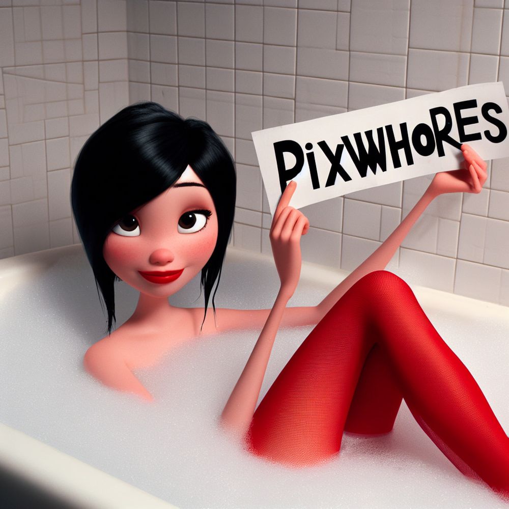 Bath time for Pixwhores  #4