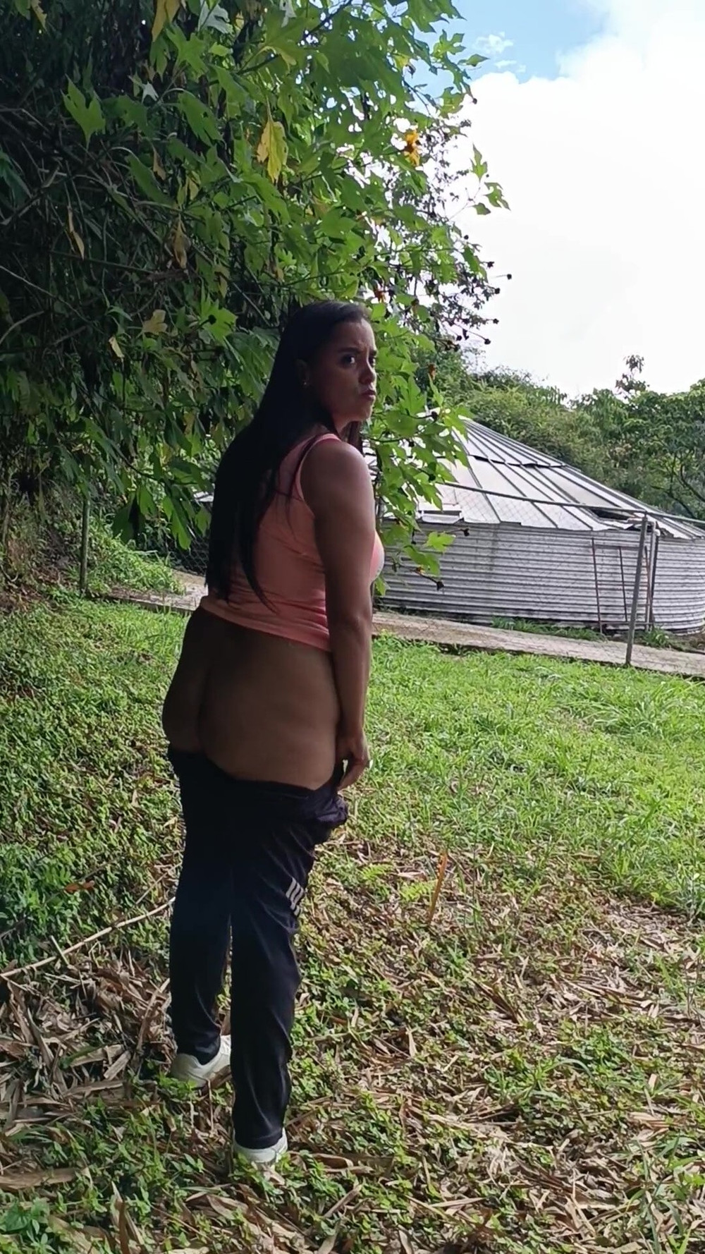 Latina Outdoor Nude Photos #8