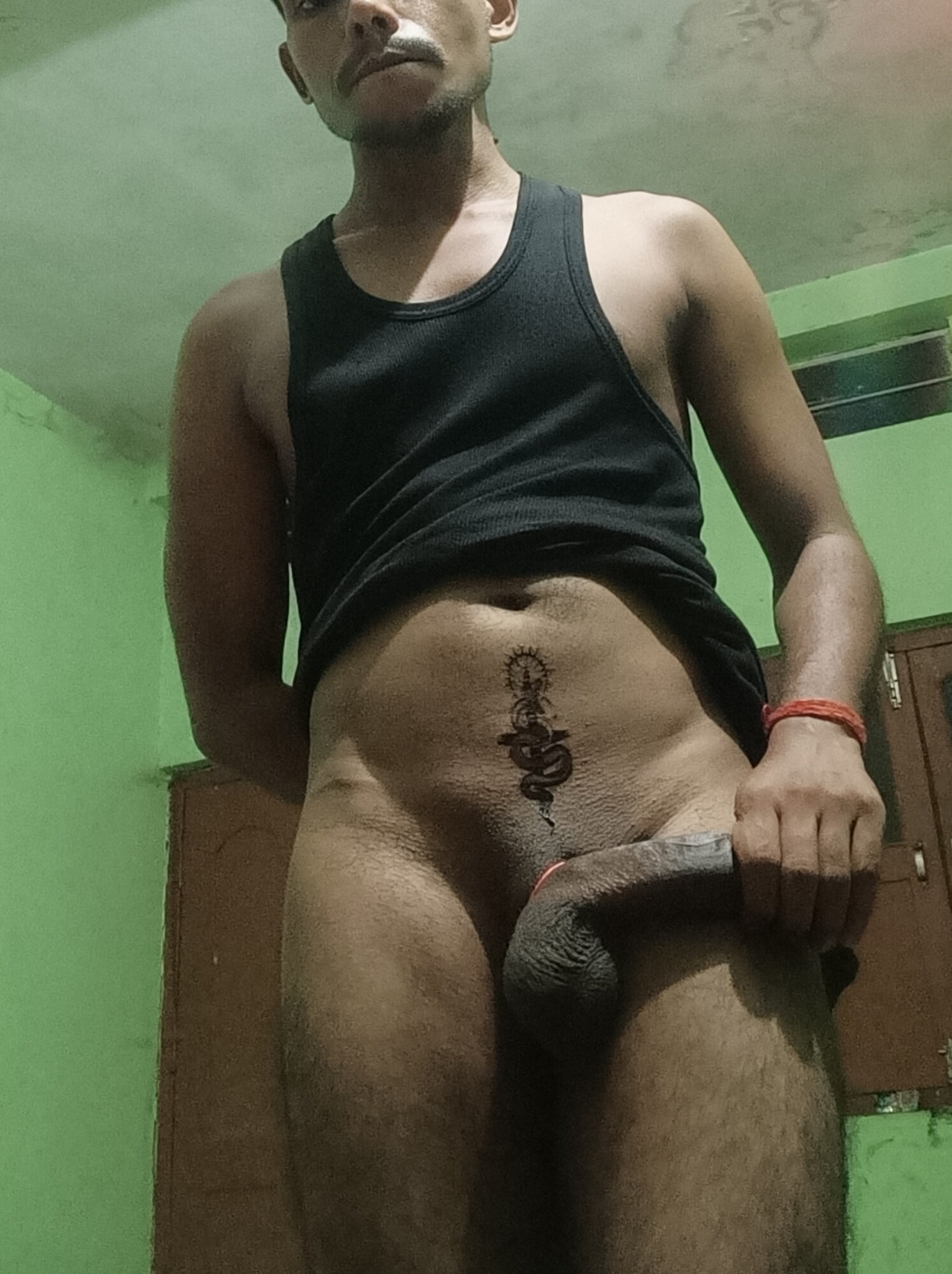 Desi indian boy  nude big black cock pic
