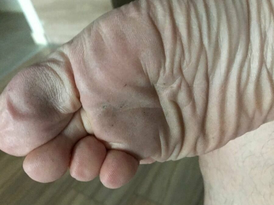 My sexy wrinkled and a little dirty soles #6