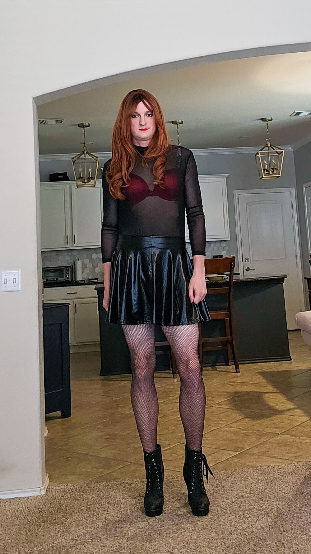 Redhead Sissy Kristina #2