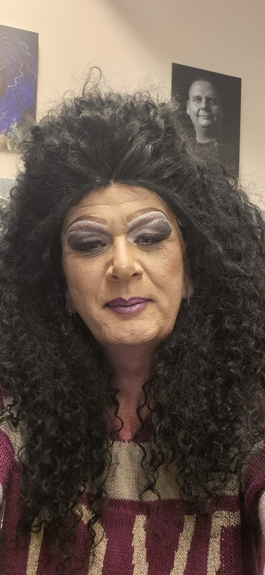 Pictures in drag make-up  #2