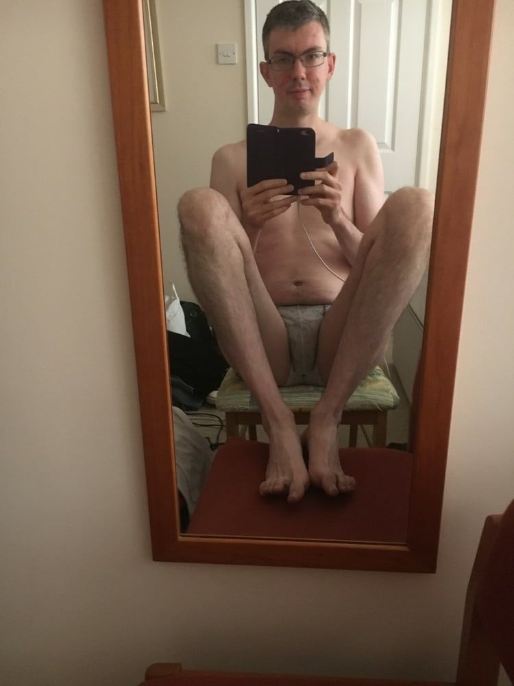 My big cock and lovely, long legs #34