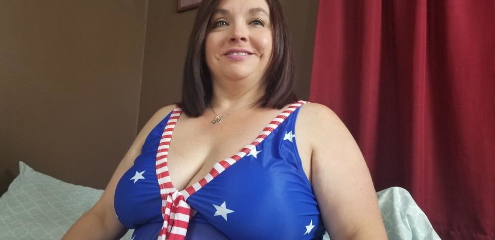 Sexy BBW 4th of July Pussy #48