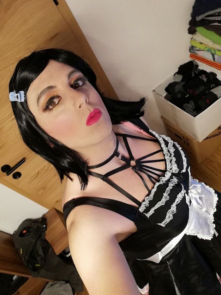 French Maid and lingerie