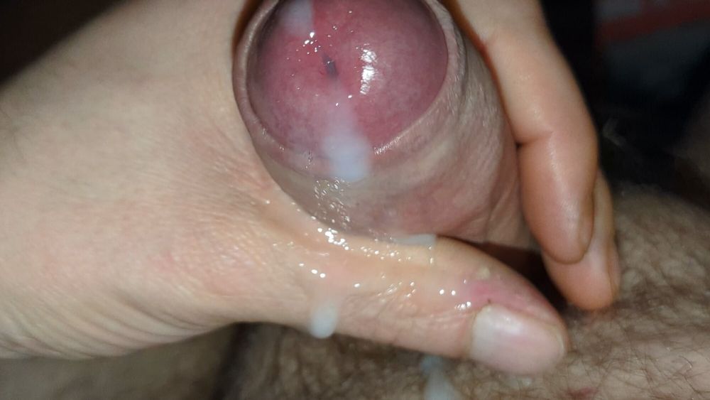 My uncut cock #4