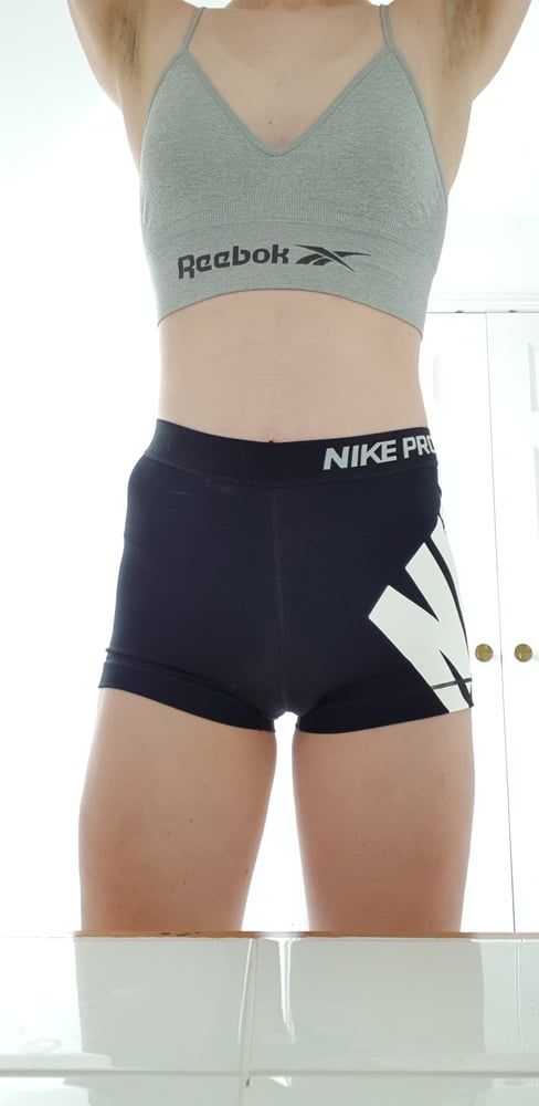 Nike Pro Shorts + Reebok Bra #16