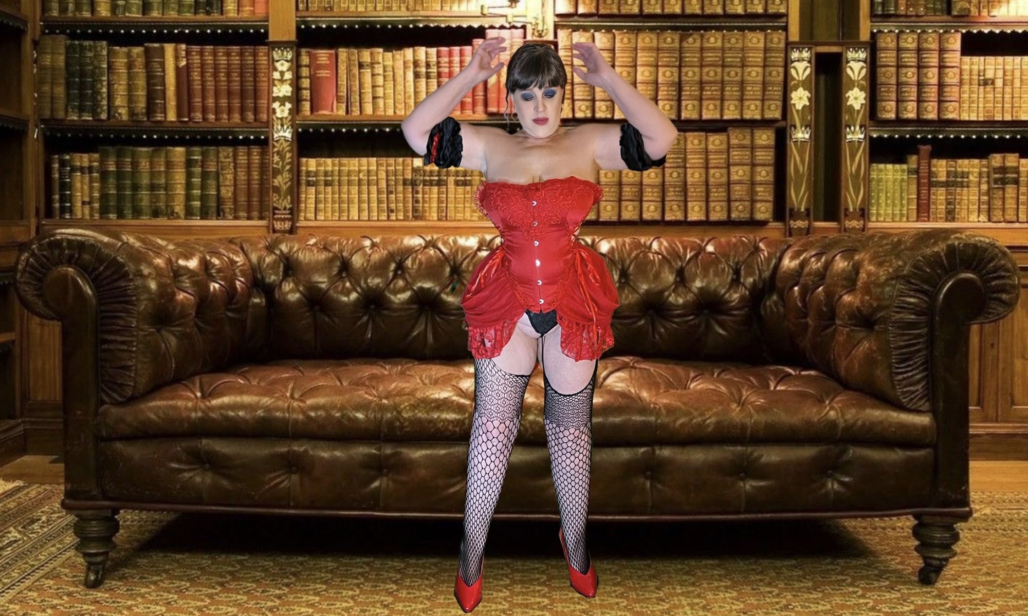 Carmen Angels Librarian in Red #19