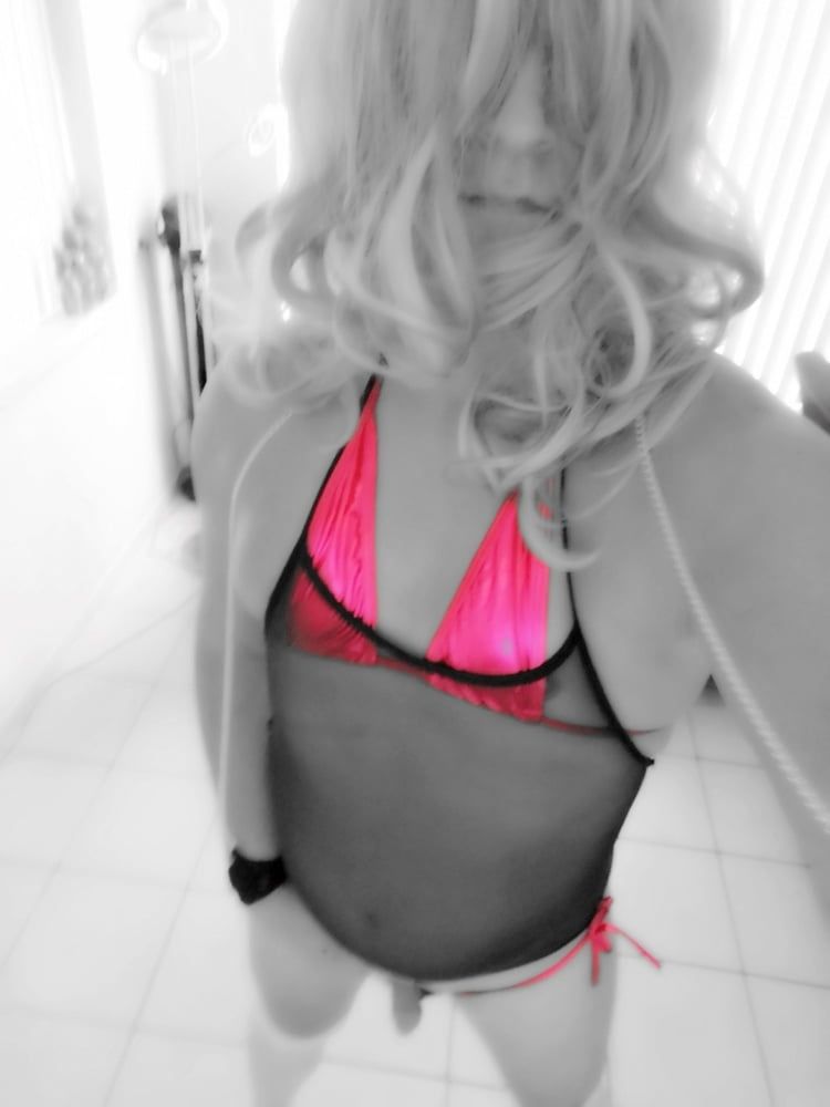 Pretty in Pink KJ Dutch sissy crossdresser shemale #4