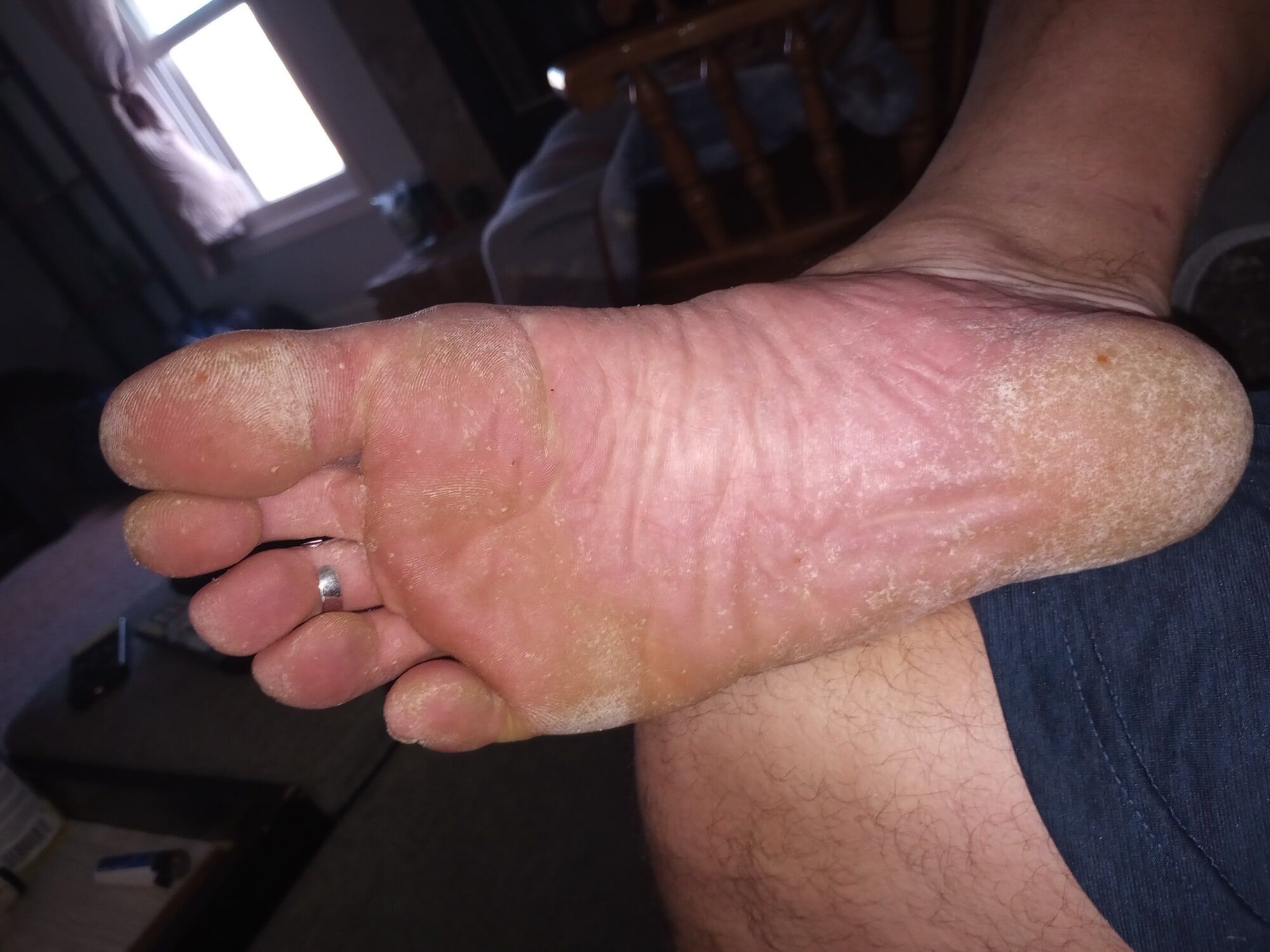 My rough Dirty Male Feet #4