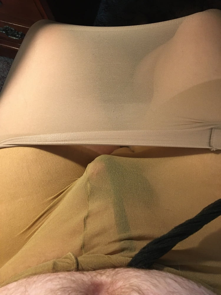 Pantyhose, Bondage, and Cum #9