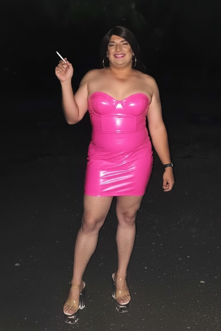 Pink Tight Dress #6