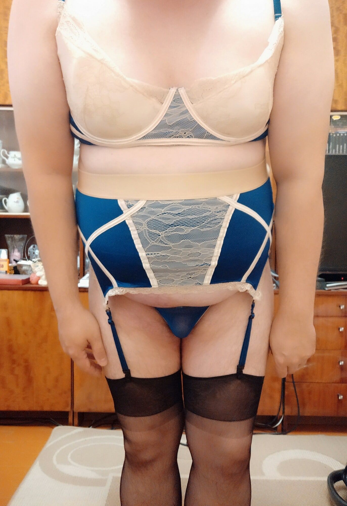 sissy slut demonstration new lingerie