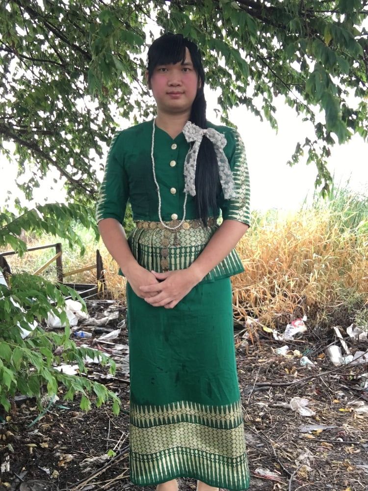  Thai dress green EP.1