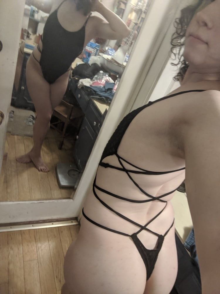 Backless Bodysuit Slut #18