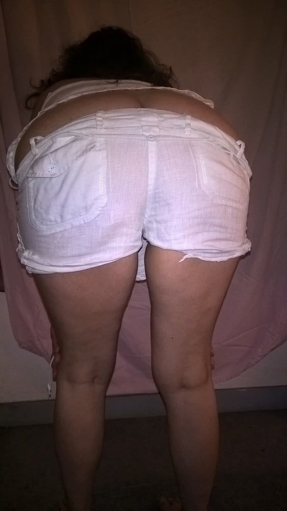Too Tight Shorts For My Hairy Pussy #4