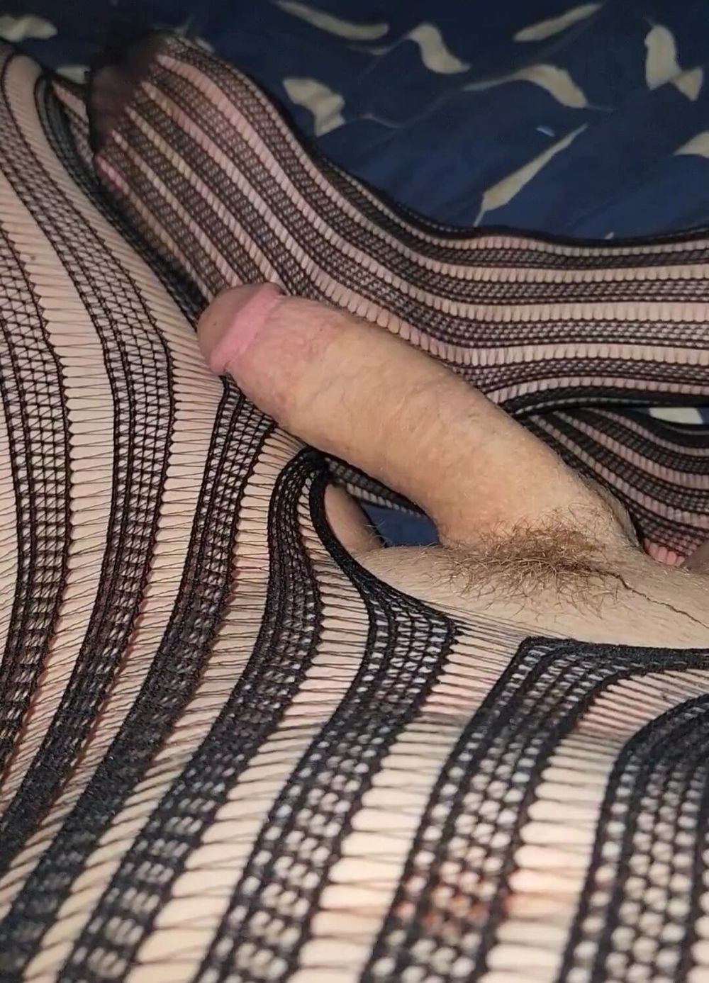 Pantihose big swollen shecock pre cum and cum dribbling #12