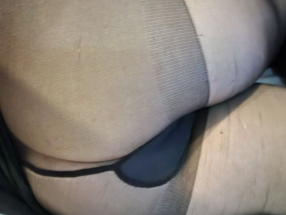 Wearing my sexy stockings #12