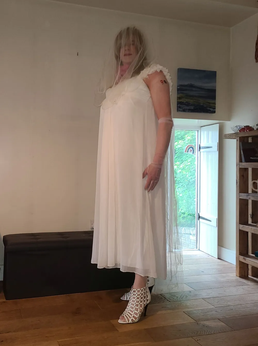 Sissy wedding dress #18