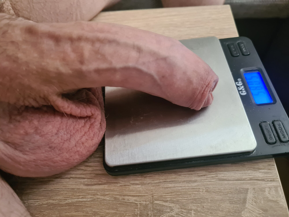 Weighing cock &amp; balls #3