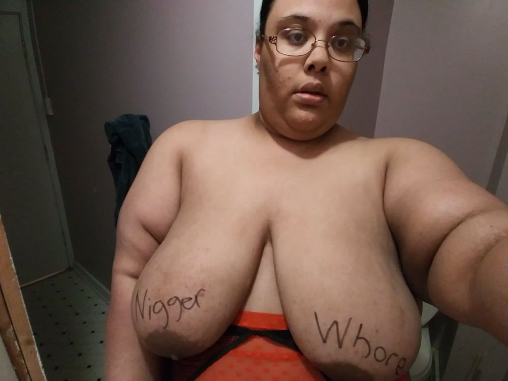 Dumb SSBBW Slut Jessica Jones&#039; Bodywriting  #18