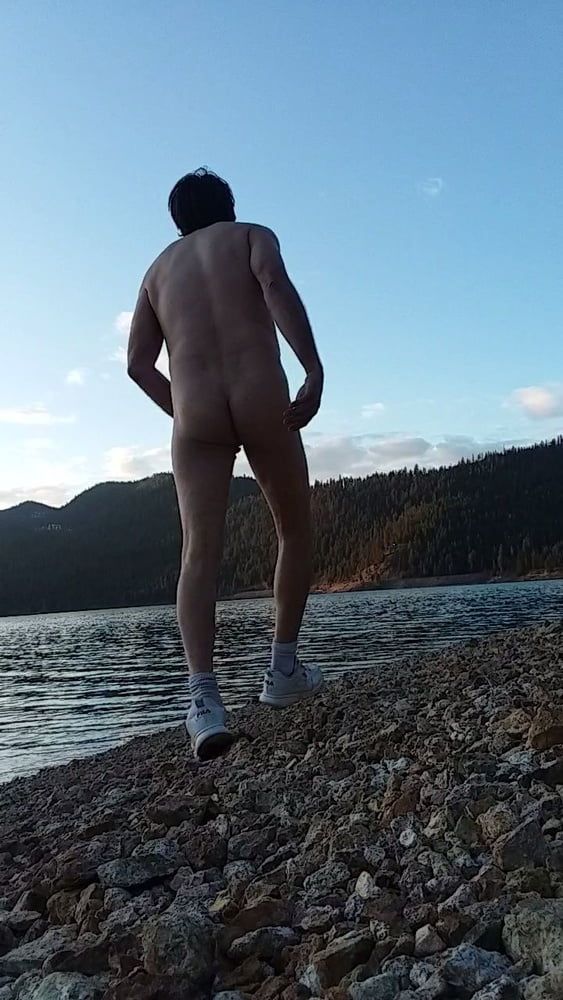 Walked around the lake naked  #8
