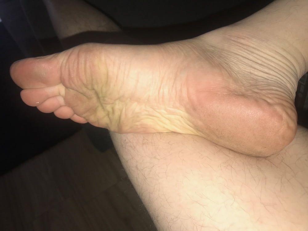 My cock and feet #17