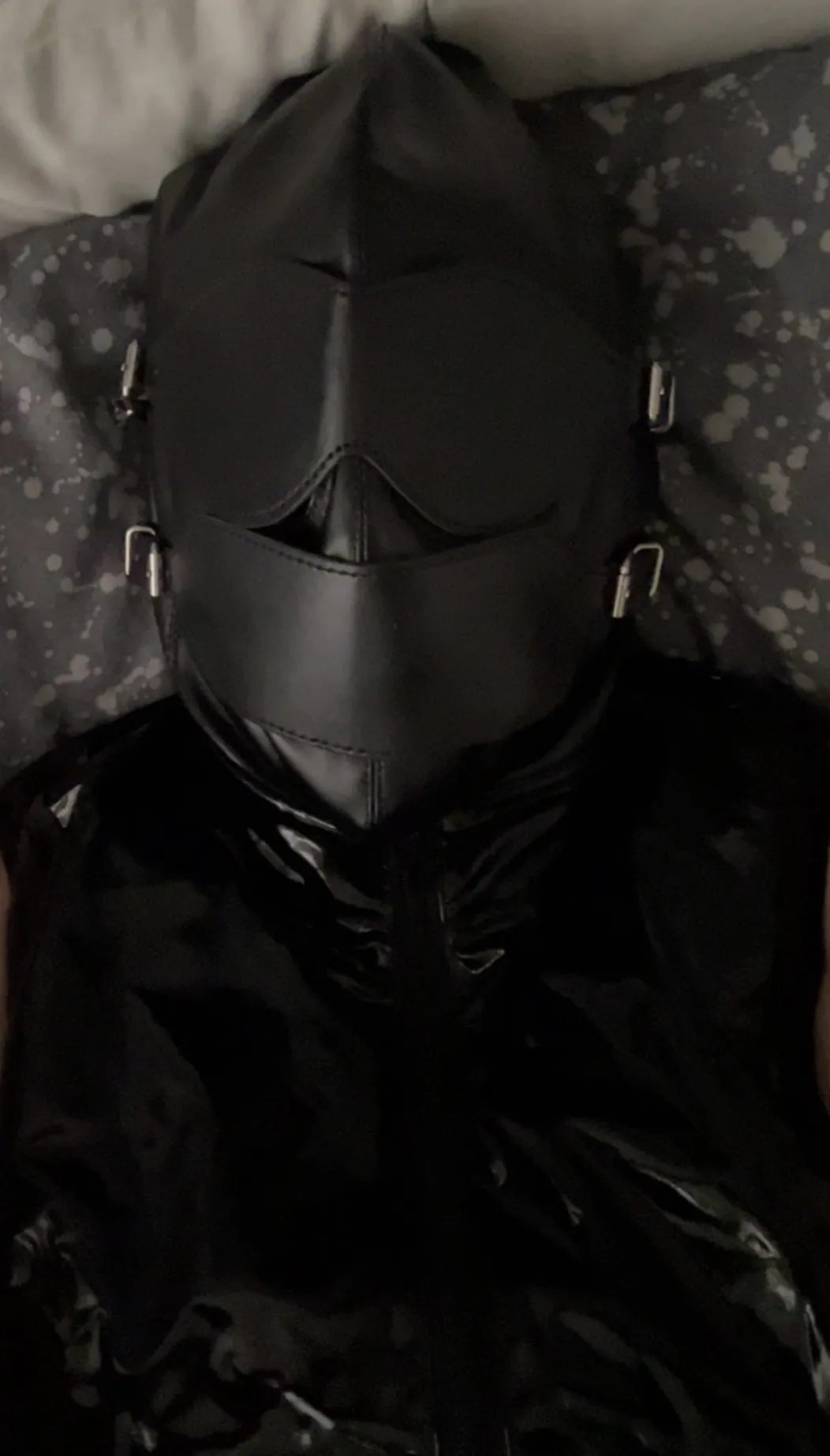 Latex hood/mask 