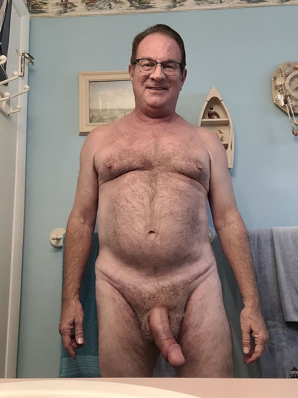 Daddy showing off my soft cock #13