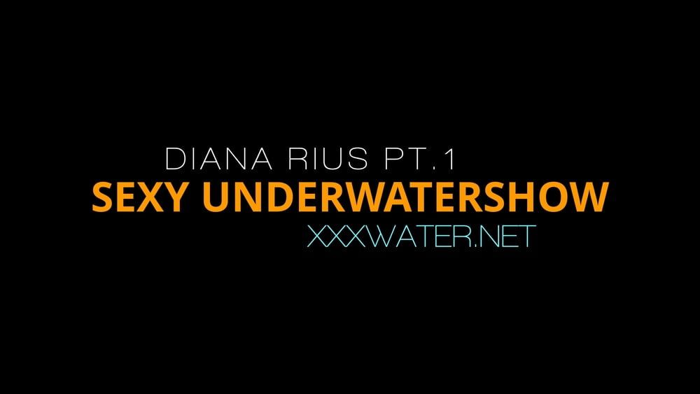 Diana Rius Pt.1 UnderWaterShow Pool Erotics #2