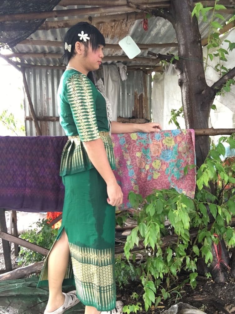 Thai dress green EP.1 #13