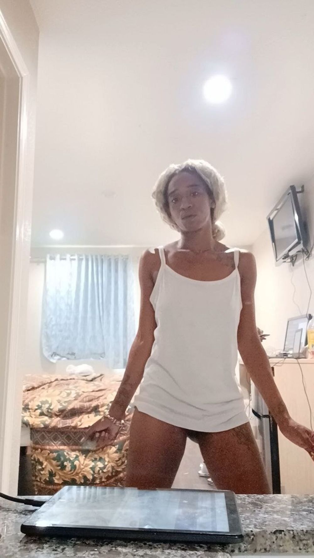 Homemade Amatuer Light Skinned Ebony Milf #5