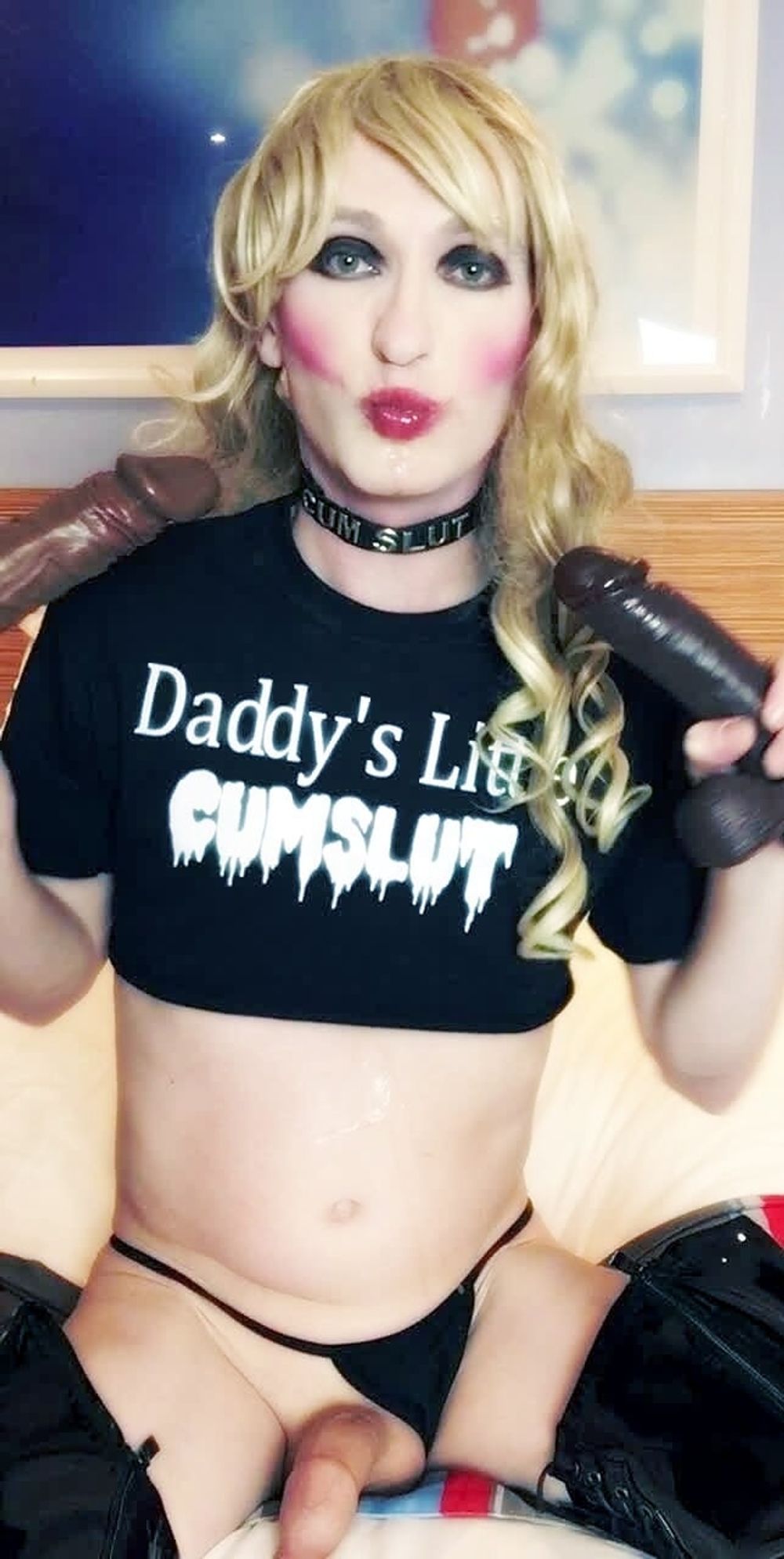 Sissy Slut Posing With Dildos Final Part #35