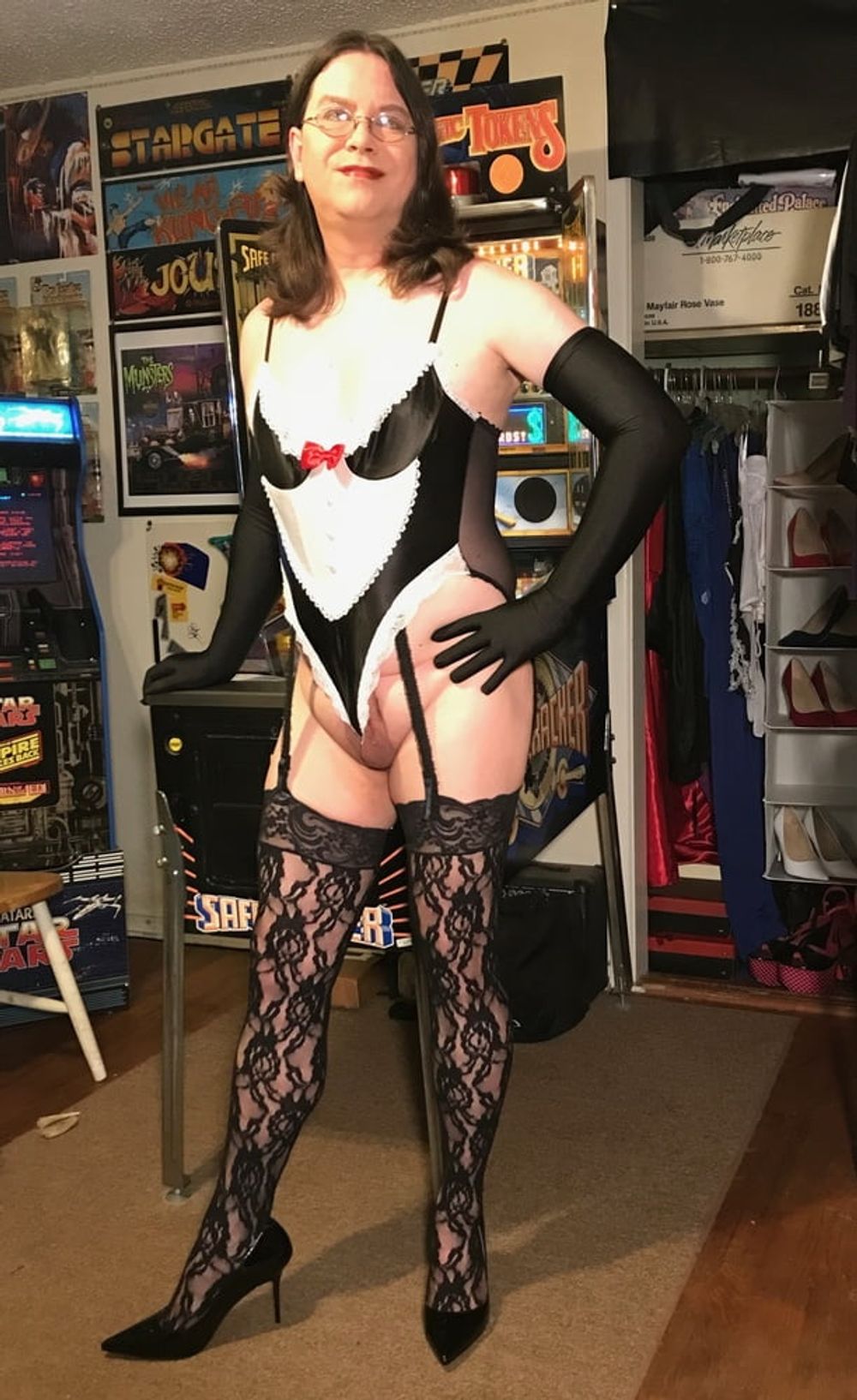 Joanie - Vintage Tuxedo Teddy #14