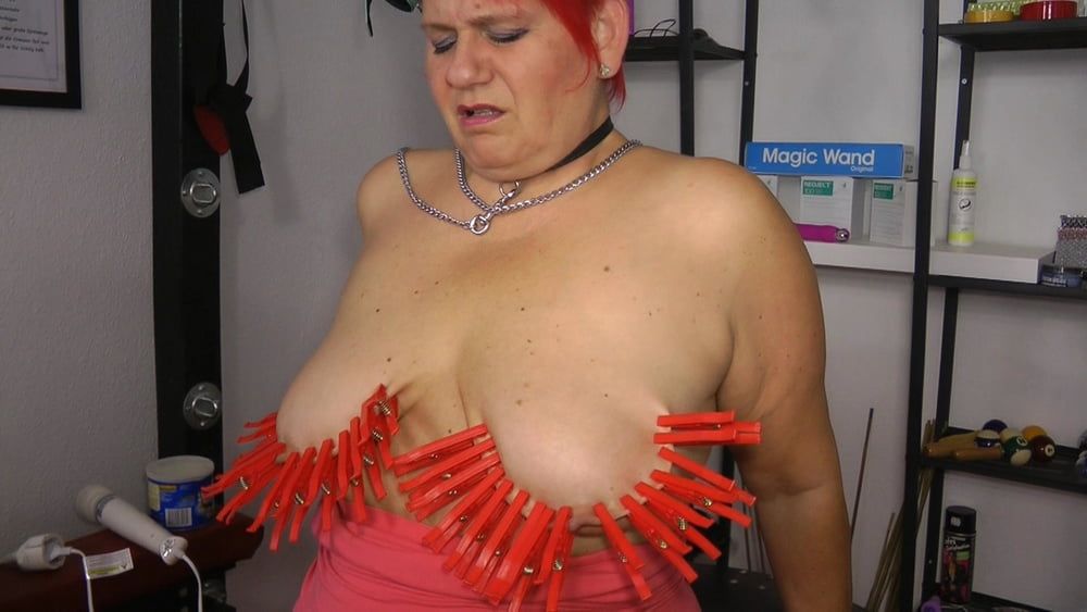 BDSM - Clothespins make me horny #5