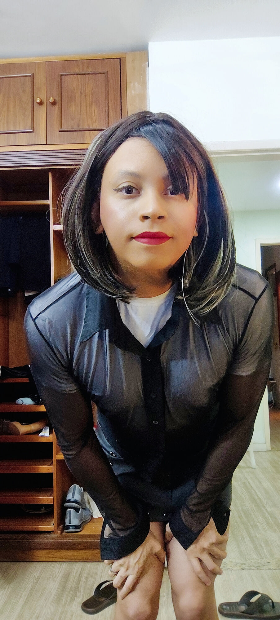 Cdzinha se arrumando