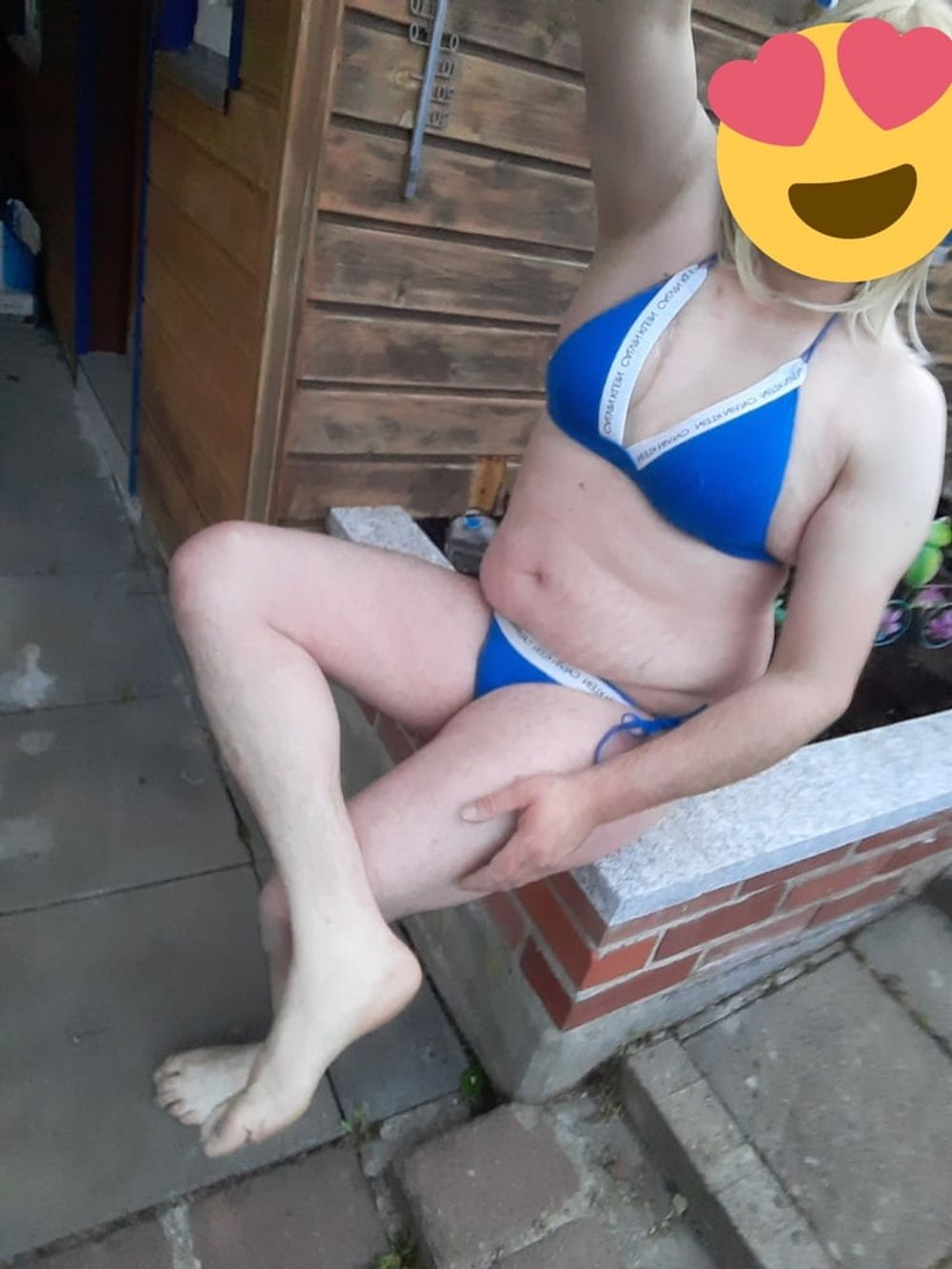 Crossdresser on swimsuit #2