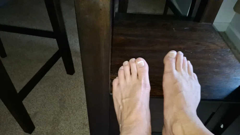 Showing off my sexy curvy feet #22