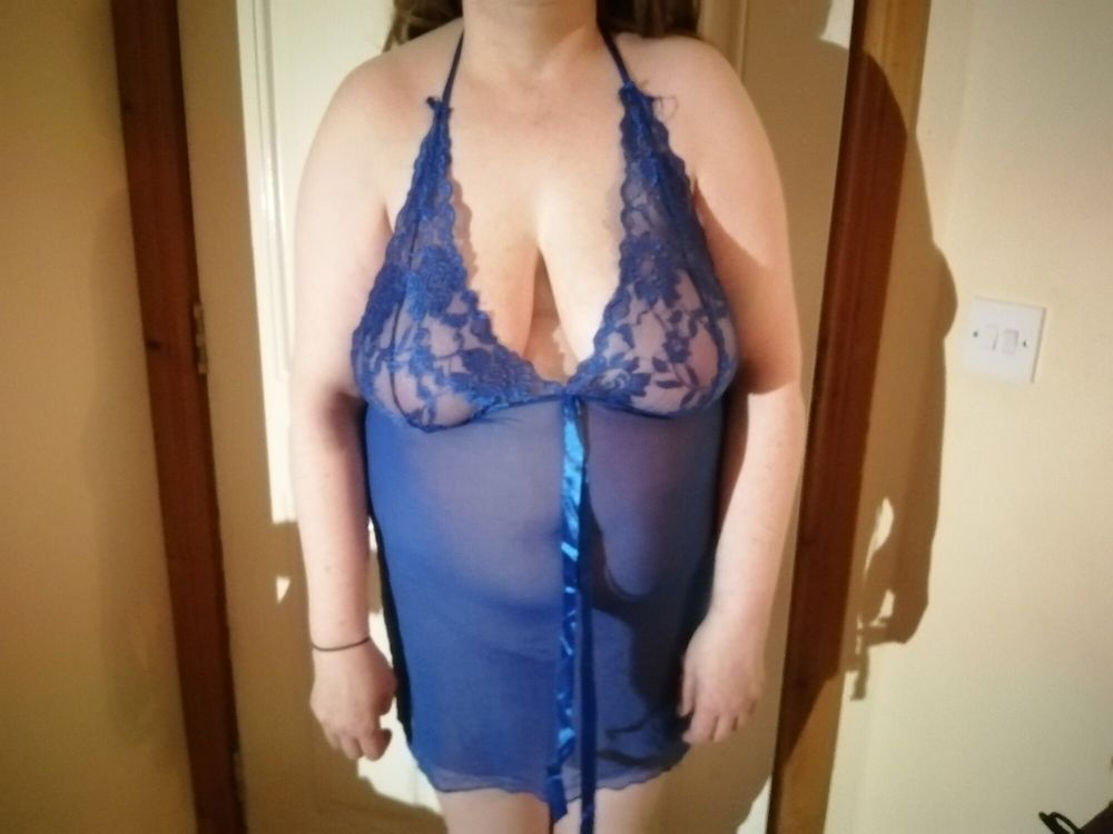 Trying old lingerie on #4