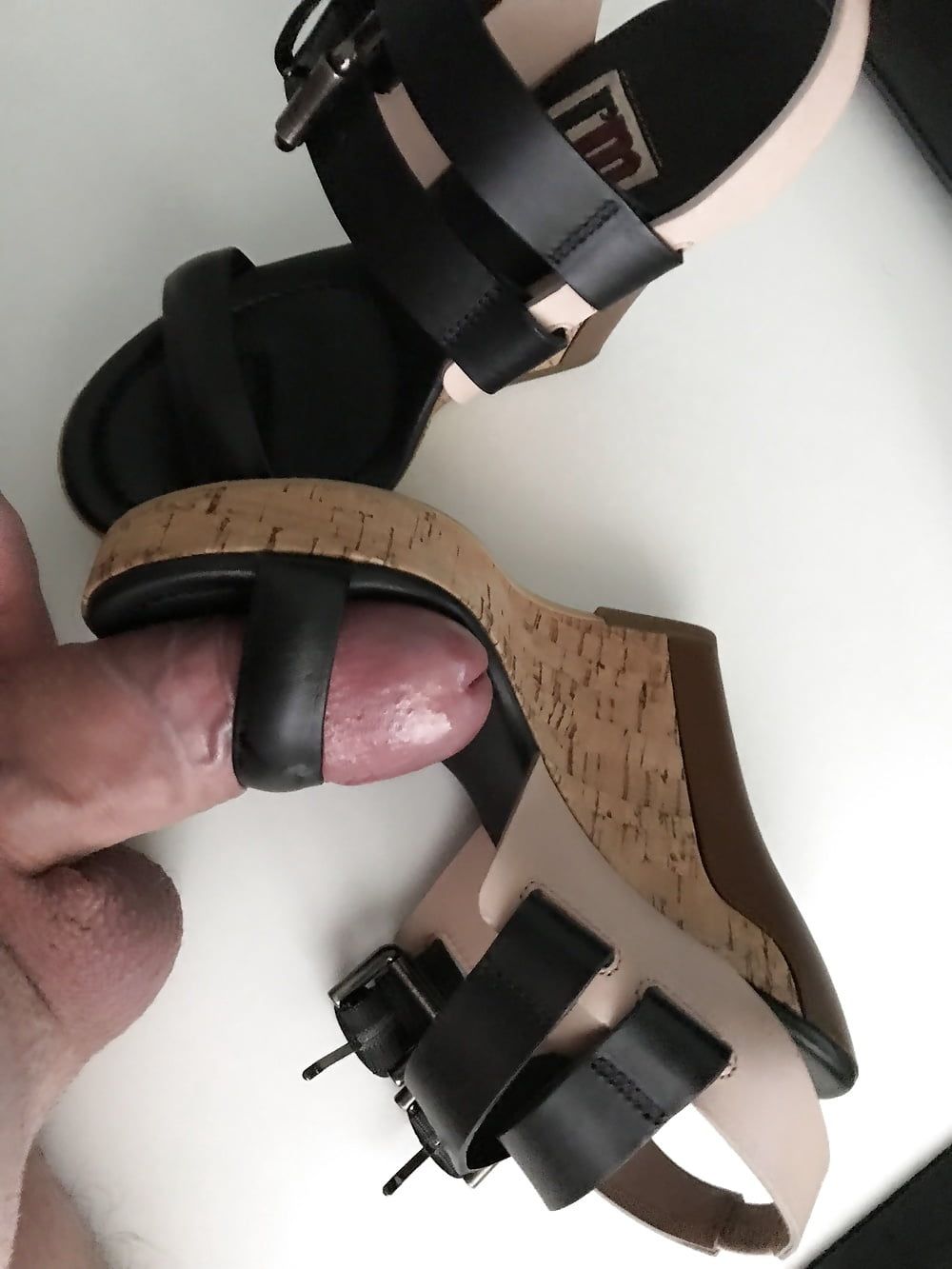 I&amp;#039;M ISOLA MARRAS Leather Wedges Fuck #15