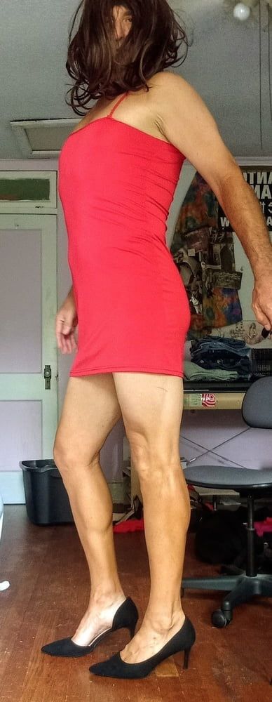 Ladyboy in Red #7
