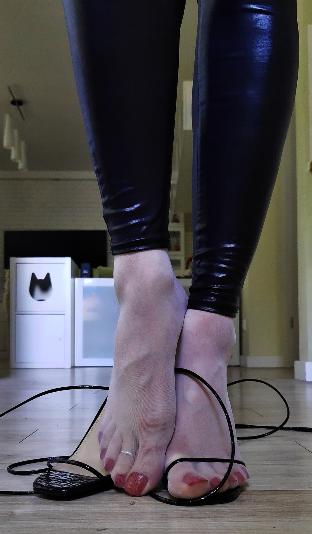 Big Nylon Feet Exposed #31