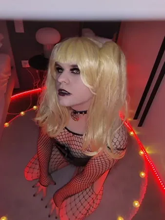 demonic goth sissy shemale tranny transgirl atl scene gothic         