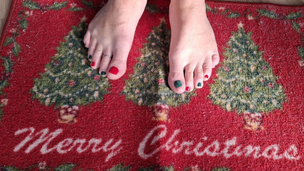 Just my Christmas feet #6