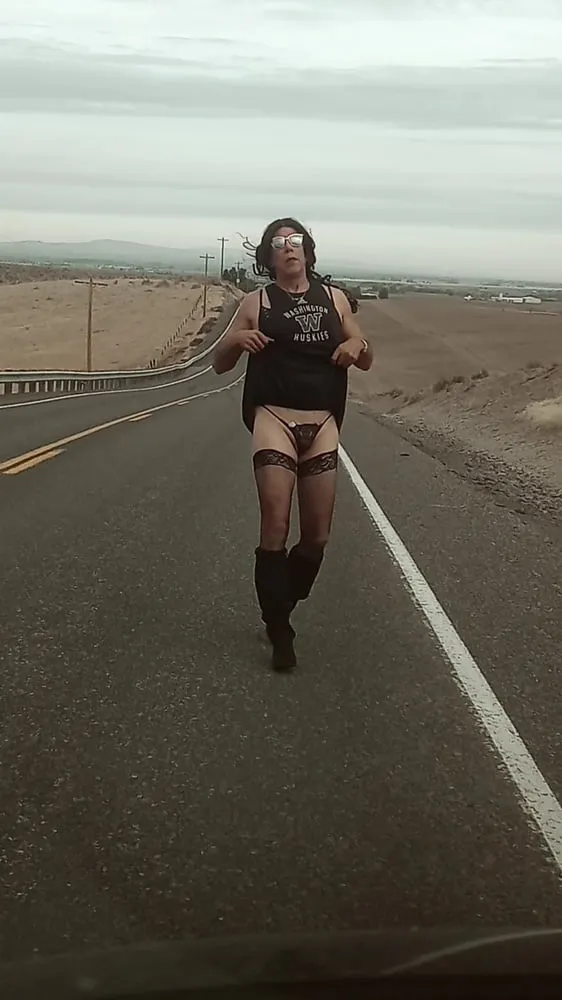 Hitch hiking